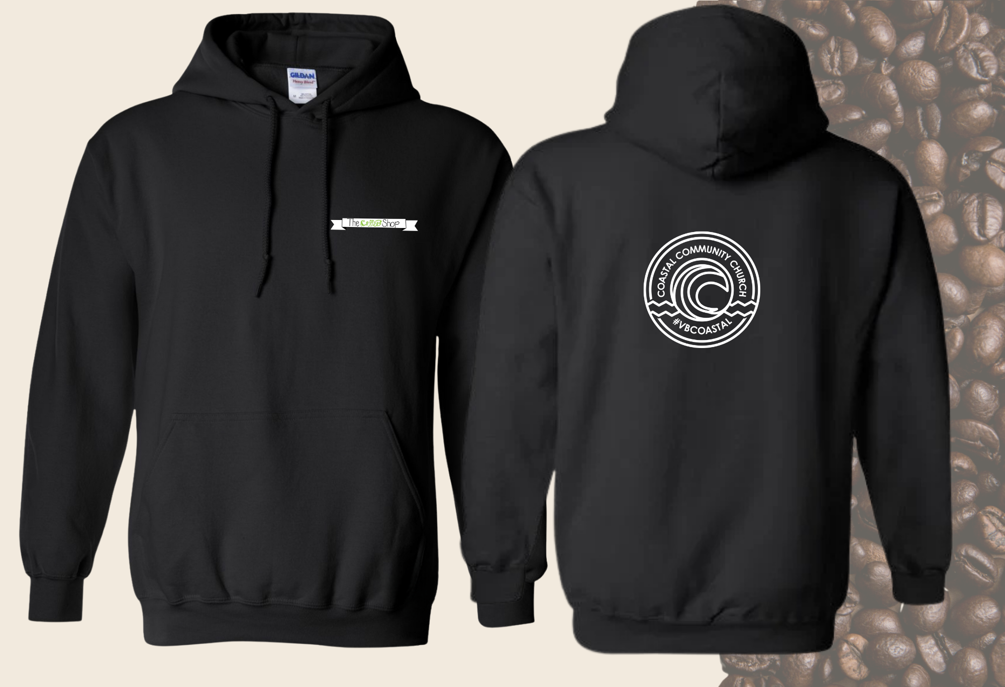 Coffee Shirt - Pull Over Hoodie