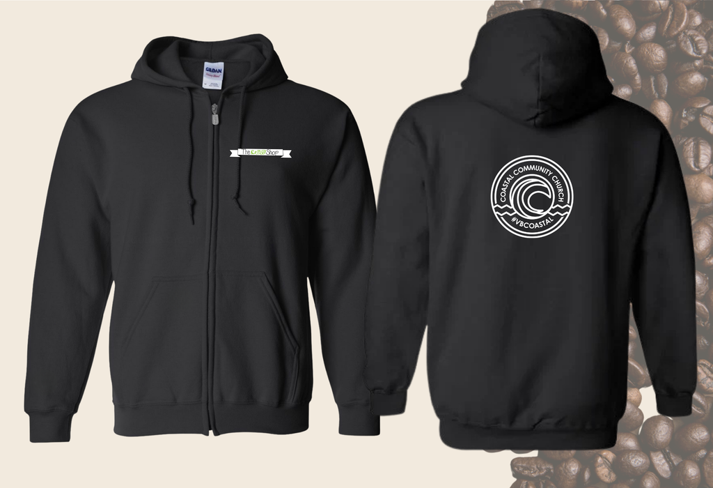 Coffee Shirt - Full Zip Hoodie