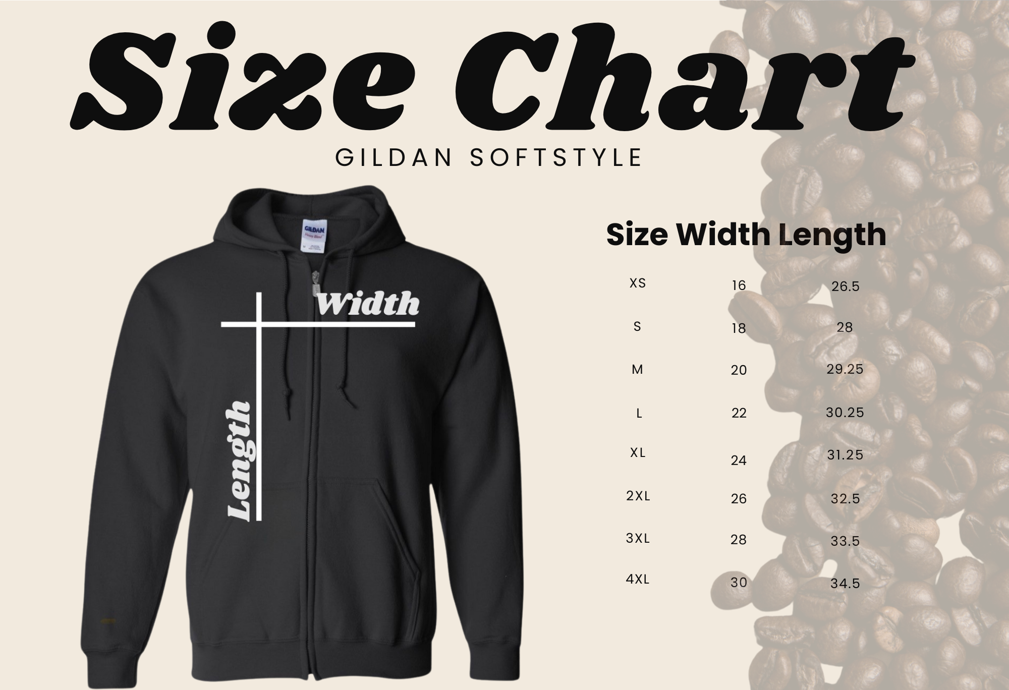 Coffee Shirt - Pull Over Hoodie